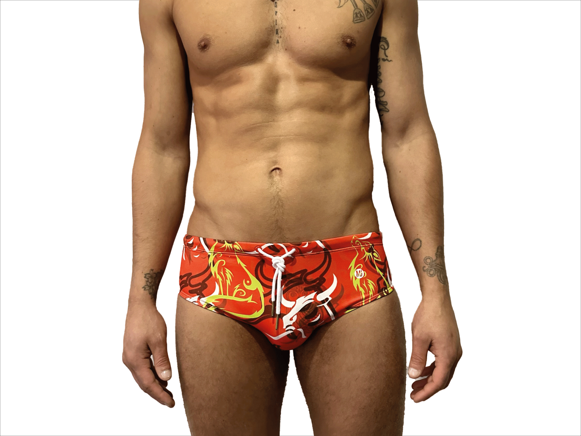 BAÑADOR SLIP GAMBOA ROJO