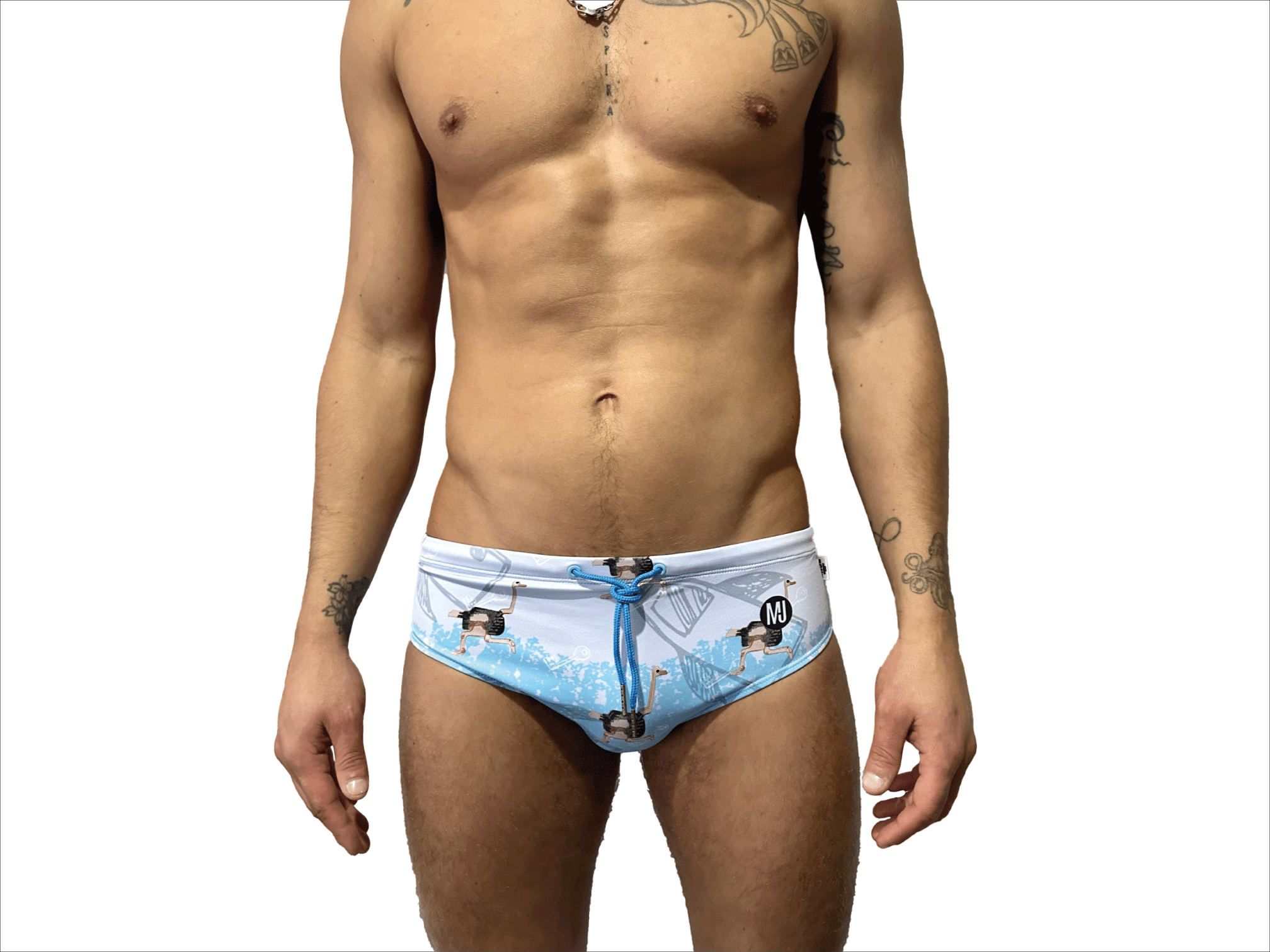 BAÑADOR SLIP SAHARA AVESTRUZ