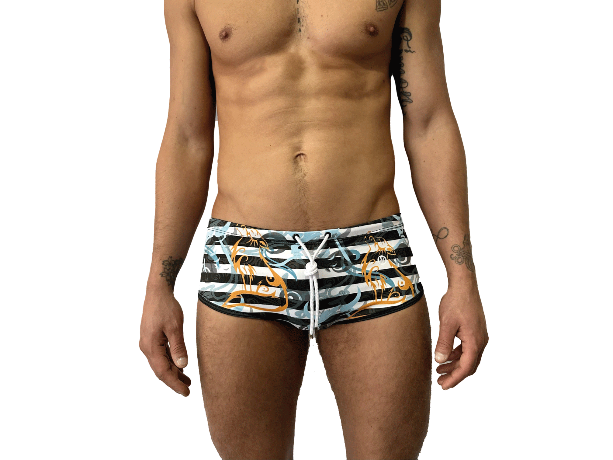 SUNGA GAMBOA LINEAS NEGRAS