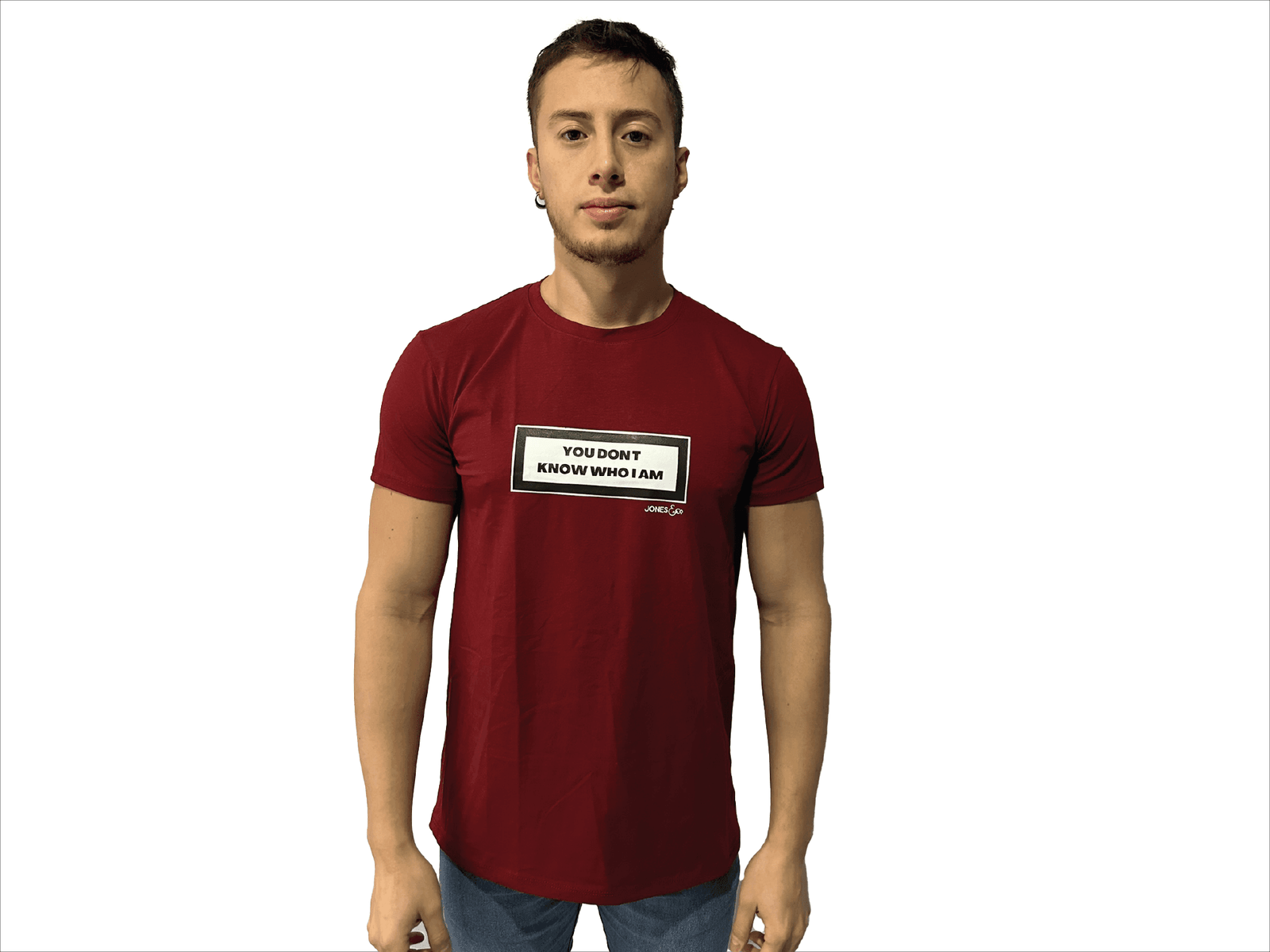 CAMISETA SEDA FRIA VINOTINTO YOU DONT KNOW WHO I AM