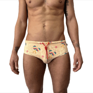 BAÑADOR SLIP MUSICAL MARACAS