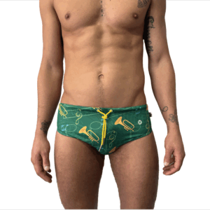 BAÑADOR SLIP MUSICAL TROMPETAS