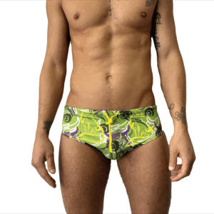 BAÑADOR SLIP GAMBOA VERDE LIMÓN