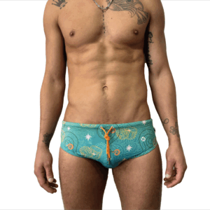 BAÑADOR SLIP MANDALA TAMBORES
