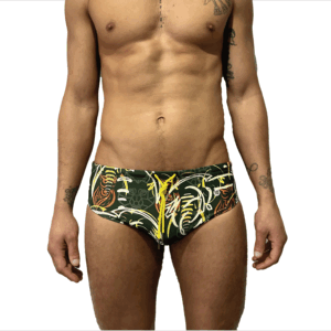 BAÑADOR SLIP GAMBOA VERDE OSCURO