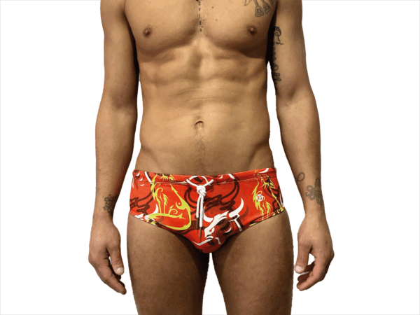 BAÑADOR SLIP GAMBOA ROJO