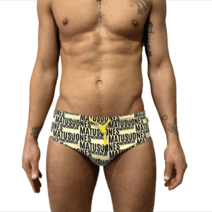 BAÑADOR SLIP MJ AMARILLO CLARO
