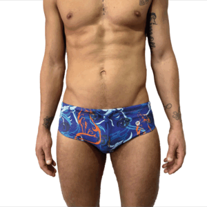 BAÑADOR SLIP GAMBOA AZUL OSCURO