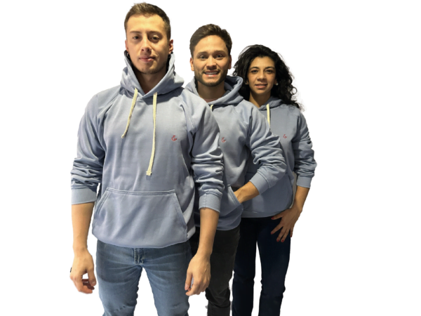 HOODIE AZUL HORTENSIA - Imagen 5