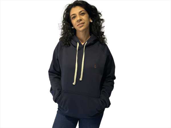 HOODIE AZUL OSCURO - Imagen 4