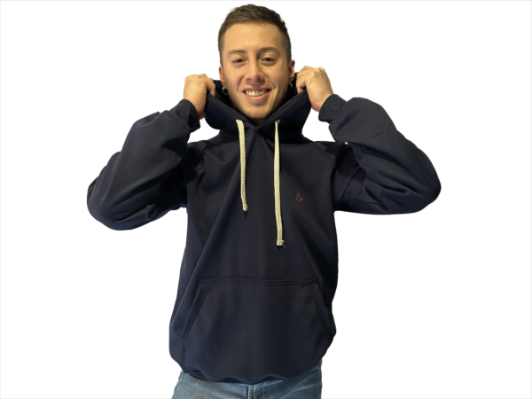 HOODIE AZUL OSCURO - Imagen 5
