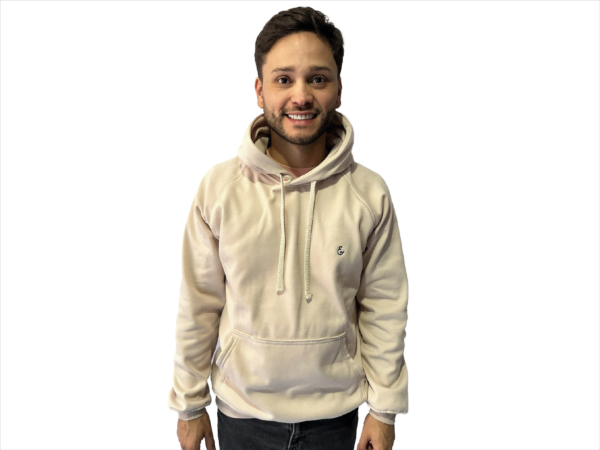 HOODIE BEIGE - Imagen 2