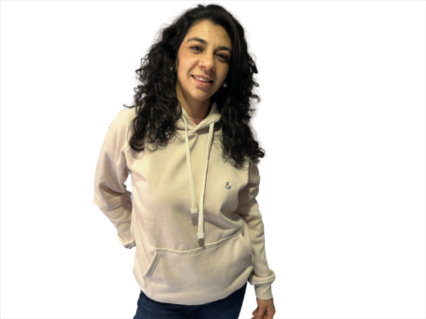 HOODIE BEIGE - Imagen 3