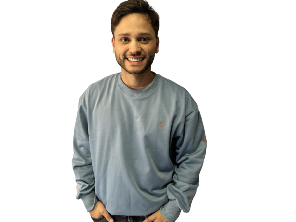 SWEATER AZUL HORTENSIA