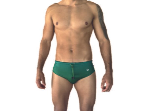 BAÑADOR SLIP EVOLUTION VERDE ESMERALDA
