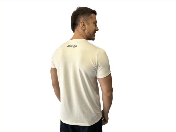 CAMISETA HUESO SLIM FIT PIEL DE DURAZNO LOGO TERMOFIJADO - Imagen 17