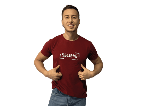 CAMISETA SEDA FRIA VINOTINTO BELIEVE - Imagen 2
