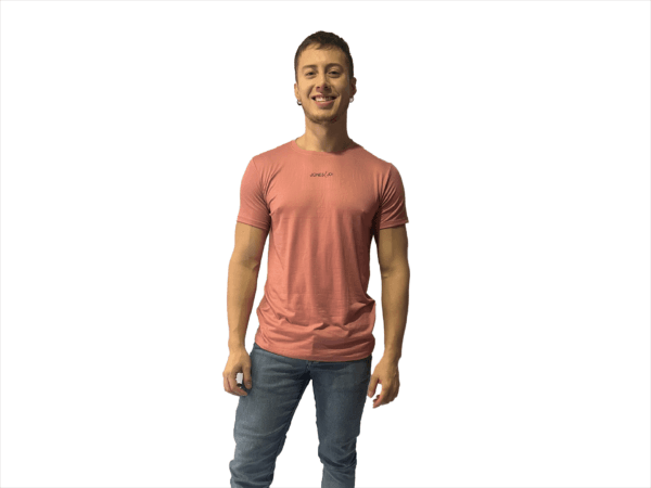 CAMISETA GUAYABA PIEL DE DURAZNO LOGO - Imagen 2