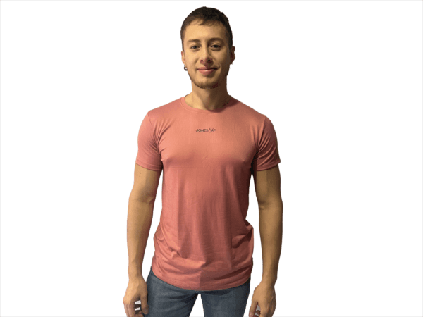 CAMISETA GUAYABA PIEL DE DURAZNO LOGO