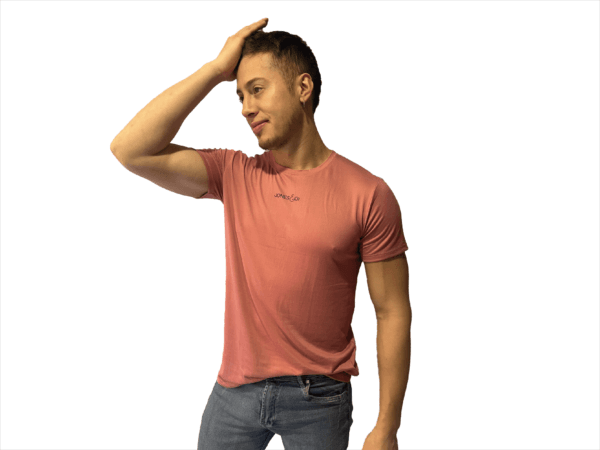 CAMISETA GUAYABA PIEL DE DURAZNO LOGO - Imagen 6