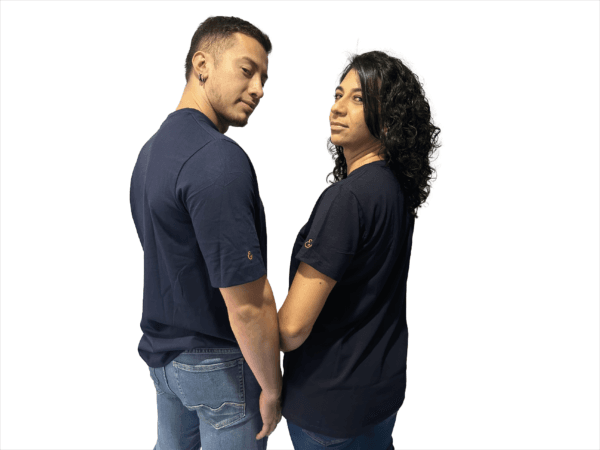 CAMISETA AZUL REY ALGODON SIMBOLO - Imagen 7