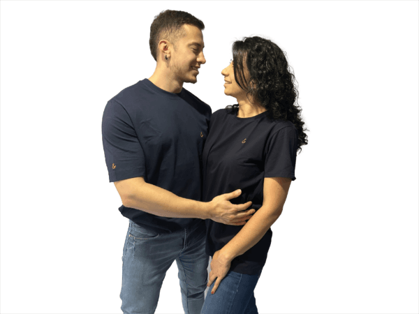 CAMISETA AZUL REY ALGODON SIMBOLO - Imagen 4