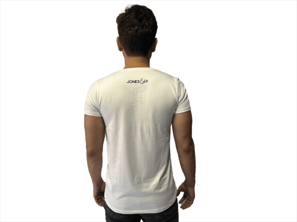 CAMISETA HUESO SLIM FIT PIEL DE DURAZNO LOGO TERMOFIJADO - Imagen 11