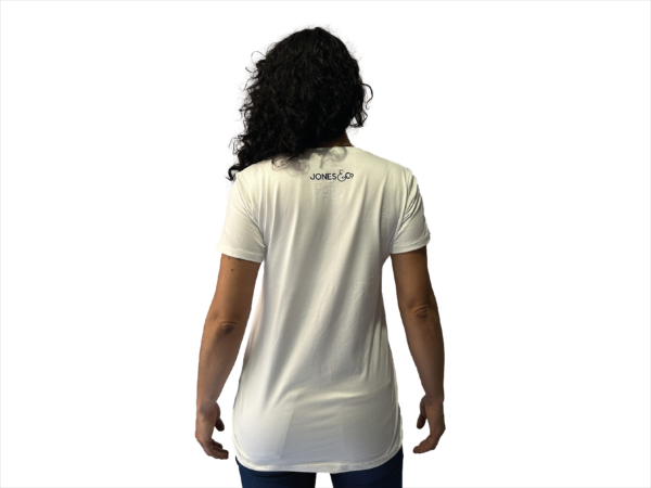CAMISETA HUESO SLIM FIT PIEL DE DURAZNO LOGO TERMOFIJADO - Imagen 6