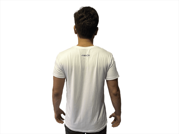 CAMISETA BLANCA SLIM FIT PIEL DE DURAZNO NO TIME TO HATE - Imagen 7