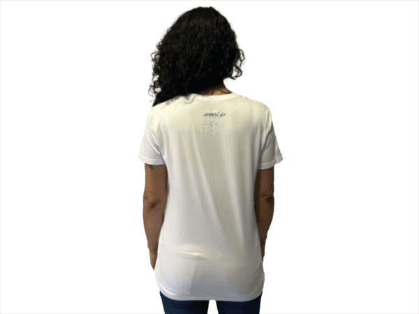 CAMISETA BLANCA SLIM FIT PIEL DE DURAZNO NO TIME TO HATE - Imagen 9