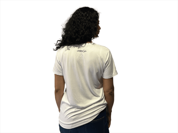 CAMISETA BLANCA SLIM FIT PIEL DE DURAZNO NO TIME TO HATE - Imagen 11