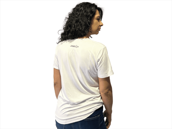 CAMISETA BLANCA SLIM FIT PIEL DE DURAZNO NO TIME TO HATE - Imagen 12