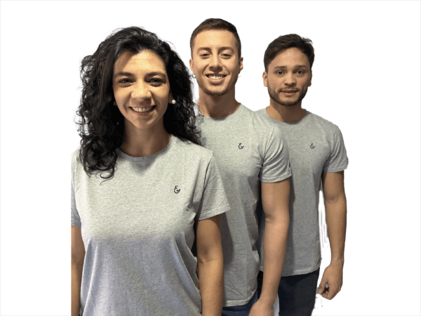 CAMISETA SEDA FRIA GRIS JASPE - Imagen 4